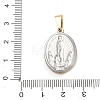 Religion 304 Stainless Steel Pendants STAS-H264-13A-ASG-3