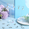 40Pcs 304 Stainless Steel Leverback Earring Findings STAS-SC0006-49-4