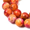 Natural Agate Beads Strands G-Z145-B01-14mm-A-4