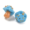 Handmade Bumpy Lampwork Beads LAMP-S067-01C-1