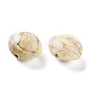Acrylic Shell Beads OACR-U004-04-2