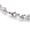 304 Stainless Steel Multi-strand Bracelets BJEW-G596-12P-3