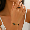 Women's Stainless Steel Bracelets & Rings NS6611-2