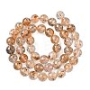 Natural Herkimer Diamond Beads Strands G-Z115-C03-8mm-3
