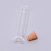 Glass Bottle CON-WH0078-01-2
