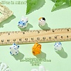 5Pcs Handmade Printed Porcelain Beads PORC-YW0001-18-3