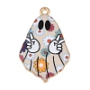 Halloween Alloy Enamel Pendants ENAM-C023-01KCG-04-1