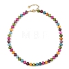 Women's Natural White Jade Necklaces NJEW-JN06593-3