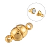 Brass Magnetic Clasps with Loops X-KK-D331-G-NF-1