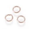 304 Stainless Steel Open Jump Rings STAS-O098-02RG-03-1