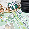 4 Rolls 4 Colors Sport Ball Print Grosgrain Ribbon OCOR-PH0004-07C-5