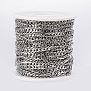 304 Stainless Steel Cuban Link Chains CHS-H009-14P-01-2