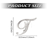 1Pc Alloy Brooches JEWB-LP0004-01T-2