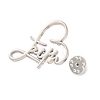 Faith Theme Zinc Alloy Brooch LS-JEWB-C035-02B-P-3