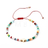 Nylon Thread Braided Bead Bracelets Sets BJEW-JB06448-2