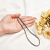 1 Strand Synthetic Non-Magnetic Hematite Beads Strands G-ME0001-39-3
