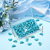 100Pcs Synthetic Turquoise Beads G-SC0002-34A-7