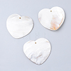 Freshwater Shell Big Pendants X-SHEL-S249-20-1