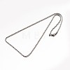 304 Stainless Steel Rope Chain Necklaces NJEW-E026-09P-2