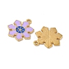 304 Stainless Steel Enamel Pendants STAS-L300-012G-44-2