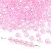 Eco-Friendly Transparent Acrylic Beads PL642-10-1