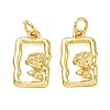 Brass Pendants KK-CBAD9DF-04G-1