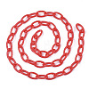 Opaque Acrylic Cable Chains X-SACR-N010-001E-2