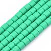 Polymer Clay Bead Strands CLAY-T001-C52-2