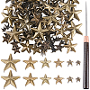 150Pcs 6 Styles Iron Rivets IFIN-CL0001-05AB-1