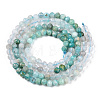 Natural & Synthetic Mixed Gemstone Beads Strands G-D080-A01-02-12-2