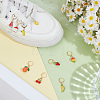 9Pcs Alloy Enamel Shoes Charms HJEW-PH02494-4