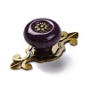 Round-shaped Porcelain Cabinet Door Knobs FIND-Z004-18G-2