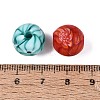 Handmade Millefiori Glass Round Beads LA-N001-01E-13MM-4