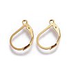 304 Stainless Steel Leverback Earring Findings LS-X-STAS-L221-09G-1