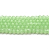 Imitation Jade Glass Beads Strands GLAA-F029-J4mm-01-1