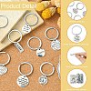 English Lettering Keychain DIY Sets FIND-YW0005-06-3