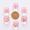 Transparent Acrylic Beads TACR-S154-19A-26-3