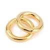 Brass Closed Jump Rings KK-D257-01G-10-2