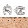 Brass with Cubic Zirconia Pendant KK-CJC0023-02B-P-3