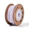 30M Segment Dyed Macrame Cotton Cord OCOR-T018-01M-2