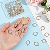 60Pcs 2 Colors Alloy Crystal Rhinestone Connector Charms FIND-PH0038-11A-3