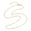 Brass Cable Chain Necklaces NJEW-JN04511-04-1