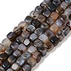 Natural Dragon Veins Agate Beads Strands G-G177-E16-01-1