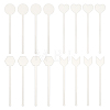 24Pcs 4 Style Transparent Acrylic Stirring Rods AJEW-FG0003-16-1