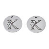 304 Stainless Steel Charms STAS-T059-26P-K-2