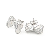 Non-Tarnish Bowknot 304 Stainless Steel Ear Studs EJEW-L290-020P-2