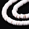 Handmade Polymer Clay Beads Strands CLAY-R089-6mm-134-2