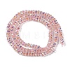 Electroplate Glass Beads Strands X-GLAA-Q105-03B-2