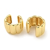 Brass Cuff Earrings for Women EJEW-C104-117G-2