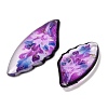 4Pcs 4 Styles Transparent Epoxy Resin Pendants RESI-B032-02E-2